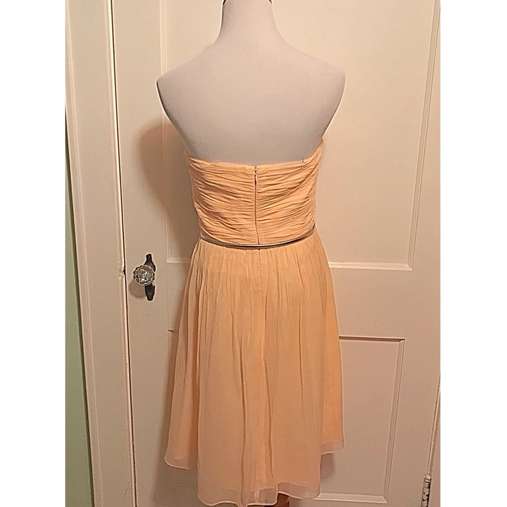 {Donna Morgan} Silk Chiffon Dress, 6 - Picture 4 of 5